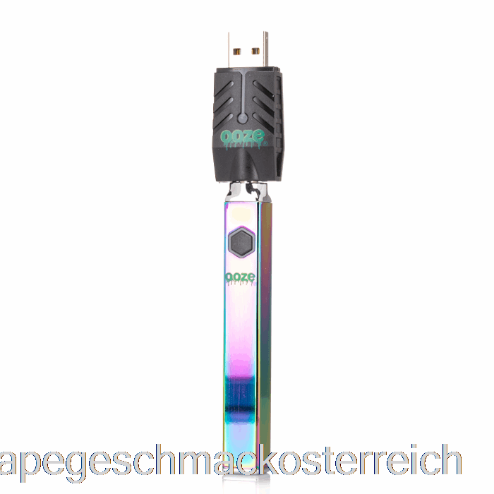 Ooze Quad Flex Temp 500mAh Akku Rainbow Vape Geschmack